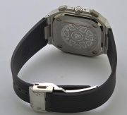 Bell & Ross BR05 Black Rubber Strap Chronograph Watch - Image 7