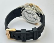 Omega Seamaster 50th Anniversary RG Black Rubber Strap Swiss Automatic Watch - Image 7