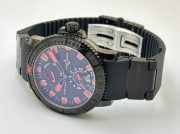 Ulysse Nardin Marine Diver Black Sea Rubber Strap Swiss Automatic Watch - Image 6