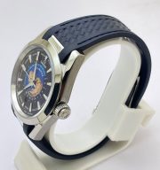 OMEGA SEAMASTER AQUA TERA WORLD TIME BLUE SWISS AUTOMATIC WATCH - Image 4