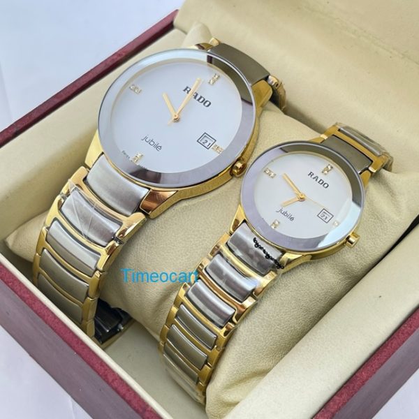 Rado Jublie DaiStar Dual Tone Couple Watch