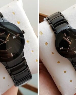 Rado Jublie DaiStar Full Black Couple Watch