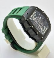 Richard Mille Poblo Mac Donough Green Swiss ETA 7750 Valjoux Movement Watch - Image 5