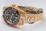 Rolex GMT Master II Rootbeer Everose Gold Swiss ETA 3285 Valjoux Movement Watch - Image 6