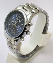 Longines Master Collection Steel Bracelet Blue Swiss Automatic Watch - Image 4