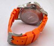 Panerai Submersible Orange Rubber Strap Swiss Automatic Watch - Image 7
