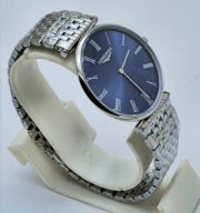 Longines Elegance La Grande Roman Mark Blue Steel Watch - Image 5