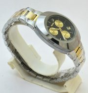 Rado Chronometer Black Dual Tone Steel Watch - Image 5