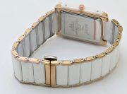 Rado Jubile Square White Ceramic Dual Tone Watch - Image 7