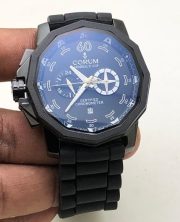 Corum Admirals Cup Black Rubber Strap Watch - Image 4
