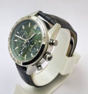 Tag Heuer Carrera Sport Green Chronograph Watch - Image 4