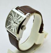 Franck Muller Square Master Leather Strap Watch - Image 4