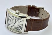 Franck Muller Square Master Leather Strap Watch - Image 6