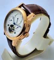 Breguet Grande Complication GMT Tourbillon White Swiss ETA Automatic Watch - Image 4
