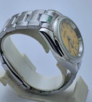 Rolex Oyster Perpetual Yellow Steel Swiss Automatic Watch - Image 5