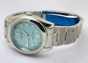 Rolex Oyster Perpetual ICE BLUE Steel Swiss Automatic Watch - Image 6