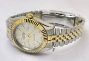 Rolex Date-Just White Dual Tone Swiss Automatic Watch - Image 6