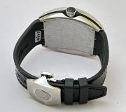 Franck Muller Vanguard Yachting Steel Black Leather Strap Swiss ETA Automatic Watch - Image 7