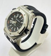 Audemars Piguet Diver Black Rubber Strap 2 Swiss Automatic Watch - Image 4
