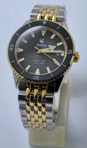 Rado Captain Cook Black Dual Tone Swiss Automatic Watch - Image 3