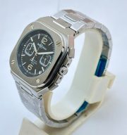 Bell & Ross BR05 Black Steel Chronograph Watch - Image 4