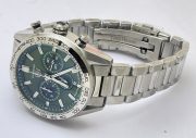 Tag Heuer Carrera Sport Green Chronograph Steel Watch - Image 6