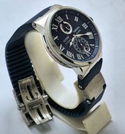 Ulysse Nardin Maxi Marine Chronometer Blue Rubber Strap Swiss Automatic Watch - Image 5