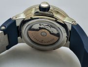 Ulysse Nardin Maxi Marine Chronometer Blue Rubber Strap Swiss Automatic Watch - Image 8