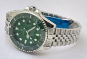 Rolex Submariner Green HULK Edition Jubilee Bracelet Swiss Automatic Watch - Image 6