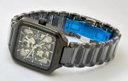 Rado True Square Open Heart Black Ceramic Swiss Automatic Watch - Image 6