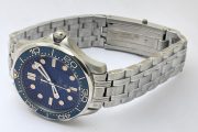 Omega Seamaster Diver Blue Swiss Automatic Watch - Image 6