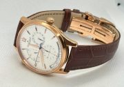 Jaeger Le Coultre Master Control Power Reserve White Rose Gold Swiss ETA Automatic Watch - Image 6