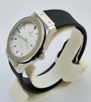 Hublot Vendom Classic White Rubber Strap Swiss Automatic Watch - Image 4