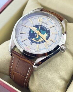 Omega Aqua Terra World Time Watches In Delhi