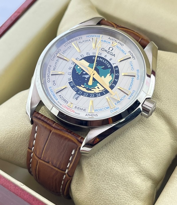 Omega Aqua Terra World Time Watches In Delhi