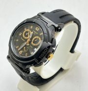 Tissot T - Race Moto GP Full Black Rubber Strap Watch - Image 4
