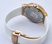 Hublot Classic Fusion Diamond White Rubber Strap Ladies Watch - Image 7