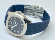 Patek Philippe Aquanaut Blue Rubber Strap Watch - Image 6