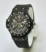 Hublot Big Bang Stone Bezel Full Black Ladies Watch - Image 3