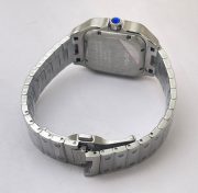 Cartier Santos 100 Steel White Swiss Automatic Ladies Watch - Image 7