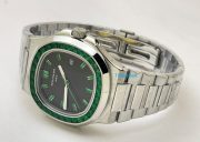 Patek Philippe Nautilus Green Emerald Swiss Automatic Watch - Image 7