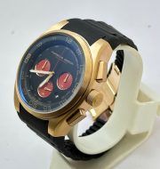 Porsche Design Chronograph Black Rubber Strap Watch - A - Image 4