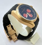 Porsche Design Chronograph Black Rubber Strap Watch - A - Image 5