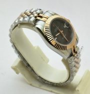 Rolex Datejust Roman Mark Grey Dual Tone Swiss Automatic Ladies Watch - Image 5
