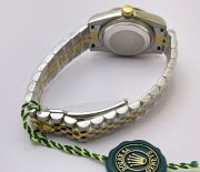 Rolex Datejust Diamond Marker Black Dual Tone Swiss Automatic Ladies Watch - Image 7