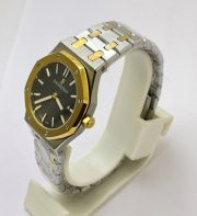 Audemars Piguet Royal Oak Black Dual Tone Ladies Watch - Image 4