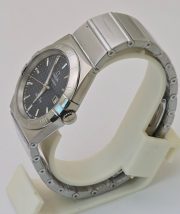 Omega Constellation Double Eagle Black Steel Watch - Image 4