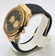 Hublot Classic Fusion Chronograph 2 Rose Gold Black Rubber Strap Watch - Image 4