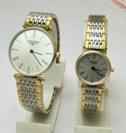 Longines Elegance La Grande Dual Tone Couple Watch - A - Image 3