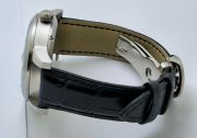Patek Philippe Bridge Power Reserve Dual Time Ice Blue Swiss ETA Valjoux Automatic Watch - Image 7
